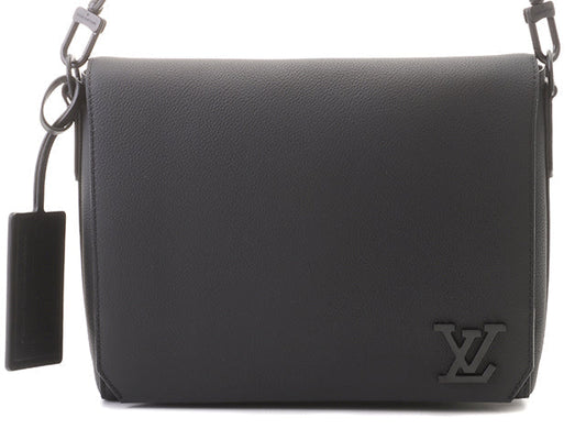 Louis Vuitton Shoulder Bag Takeoff Messenger Black