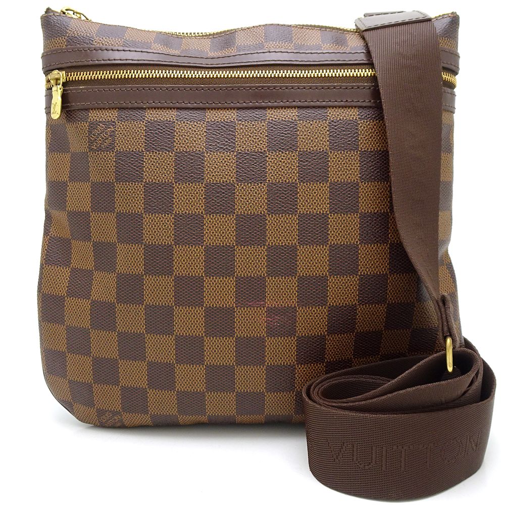 Louis Vuitton Damier Crossbody Shoulder Bag Ebene