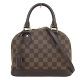 Louis Vuitton Damier Ebene Alma BB Shoulder Bag