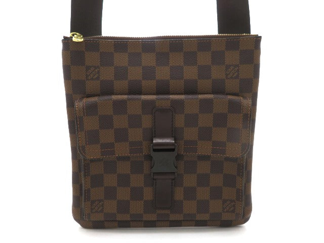 Louis Vuitton Pochette Melville Shoulder Bag Damier