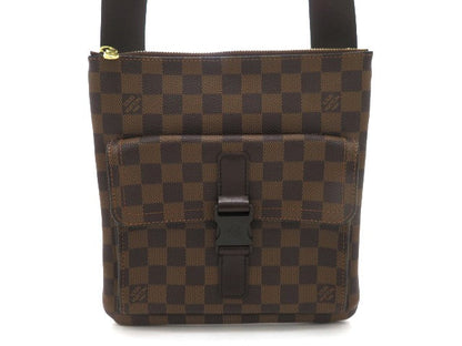 Louis Vuitton Pochette Melville Shoulder Bag Damier