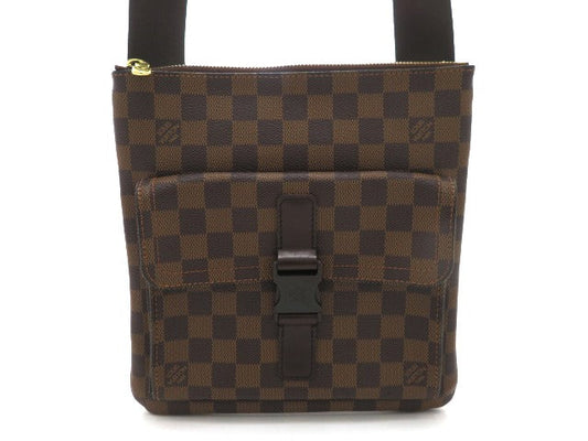 Louis Vuitton Pochette Melville Shoulder Bag Damier