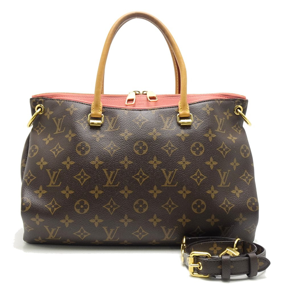 Louis Vuitton  Monogram Pallas Rose 2way Bag