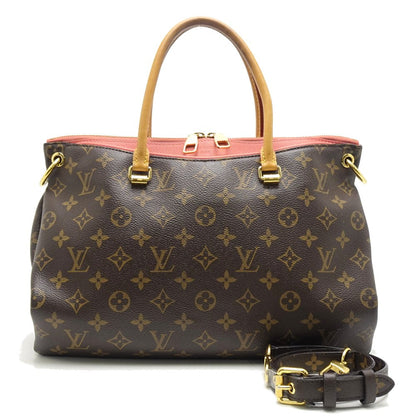 Louis Vuitton  Monogram Pallas Rose 2way Bag