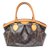Louis Vuitton Tipoli PM Monogram Handbag Brown