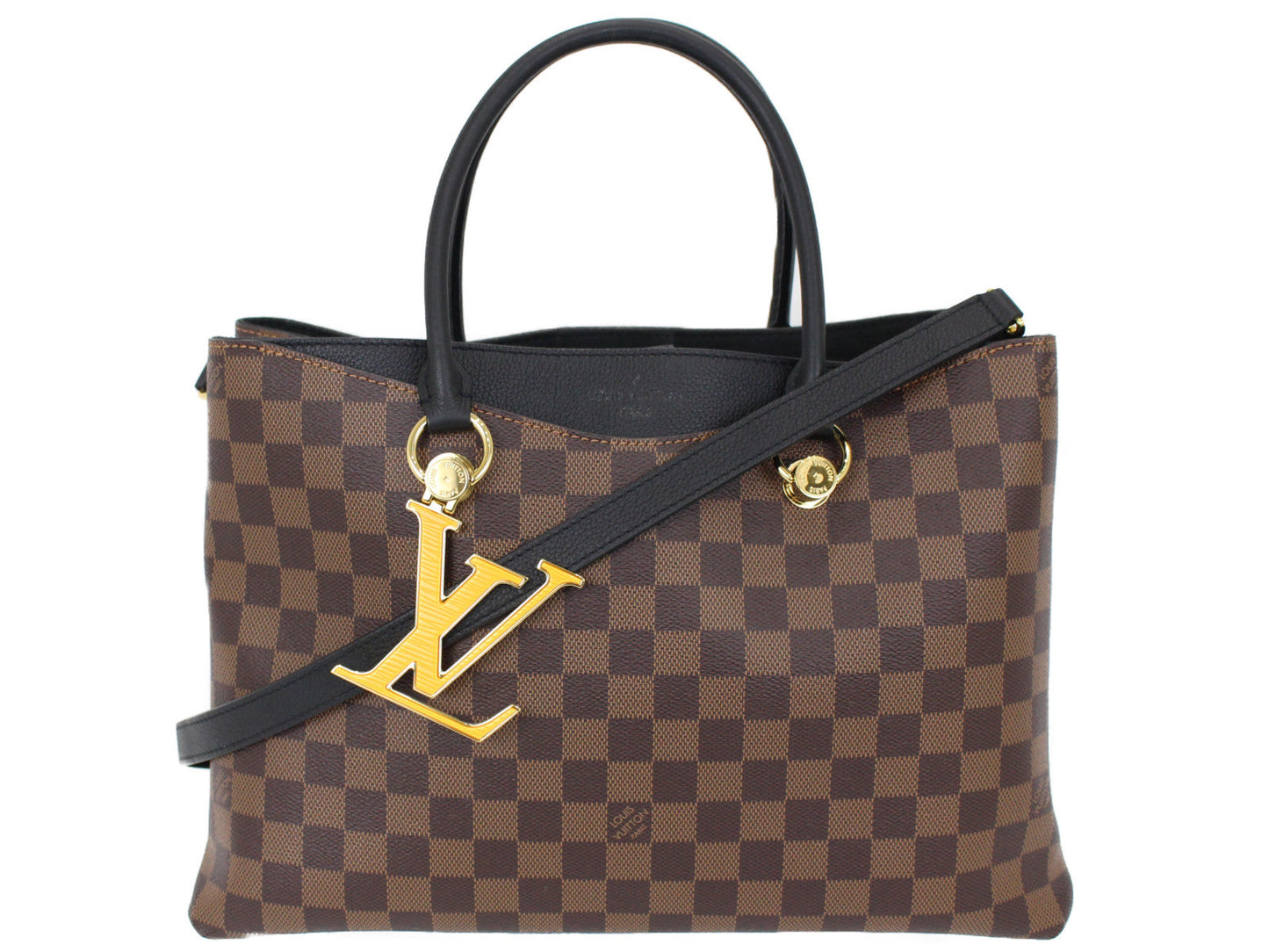Louis Vuitton LV Riverside Damier Taurillon Leather Brown Black
