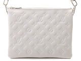 Louis Vuitton Kussan PM Monogram Lambskin White