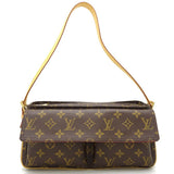Louis Vuitton Monogram MM Shoulder Bag Brown
