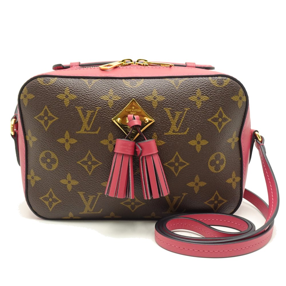 Louis Vuitton Monogram Santonge Freesia Diagonal Shoulder Bag