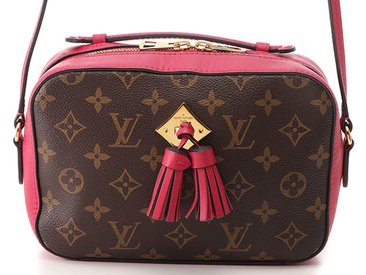 Louis Vuitton Shoulder Bag Santonge Monogram Freesia Pink