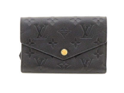 Louis Vuitton Portefeuille Curise Monogram Implant Black