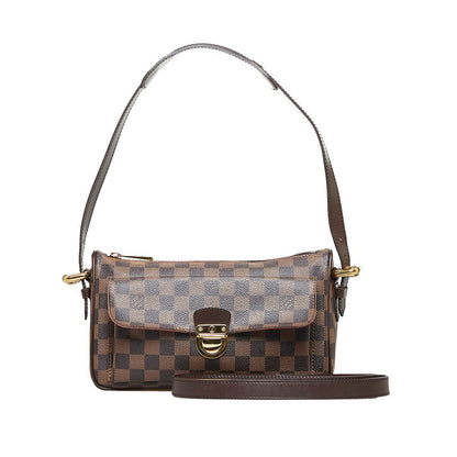 Louis Vuitton Damier Ravello GM Shoulder Bag Brown