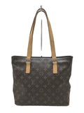 Louis Vuitton Hippopo Monogram Hand Bag PVC Brown