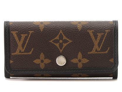 Louis Vuitton Multicle 6 Key Case 6 Rows Monogram Macassar