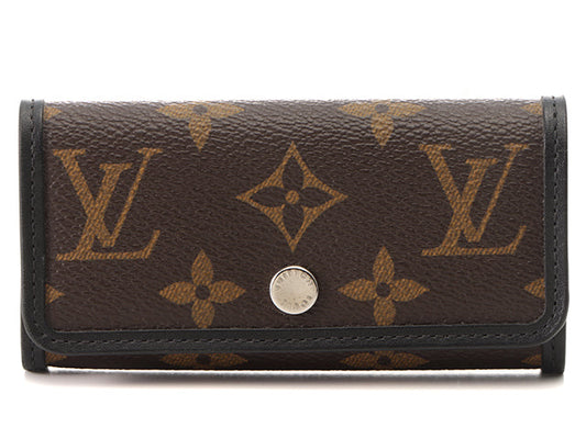 Louis Vuitton Multicle 6 Key Case 6 Rows Monogram Macassar