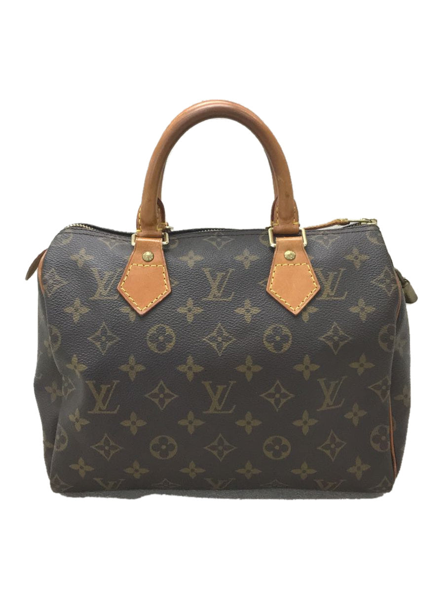 Louis Vuitton Speedy 25 Hand Bag Monogram PVC Brown