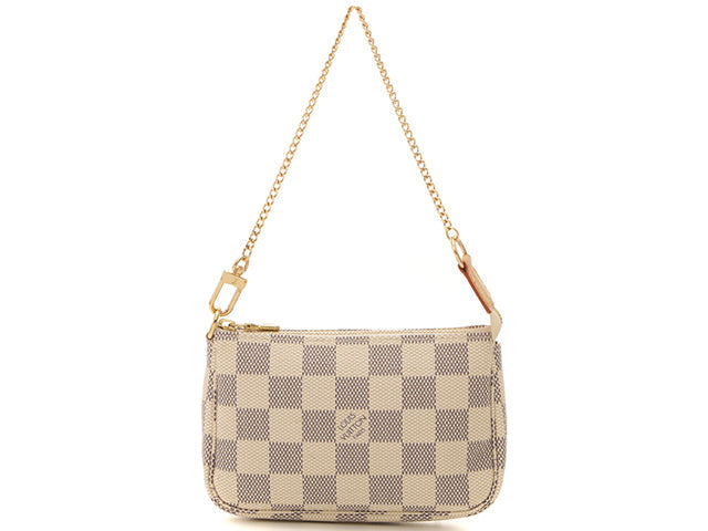 Louis Vuitton Mini Pochette Accessoir Damier Azur