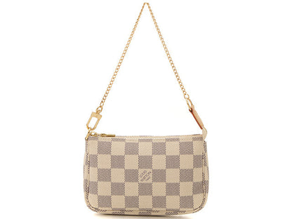Louis Vuitton Mini Pochette Accessoir Damier Azur