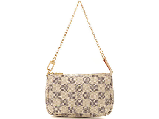 Louis Vuitton Mini Pochette Accessoir Damier Azur