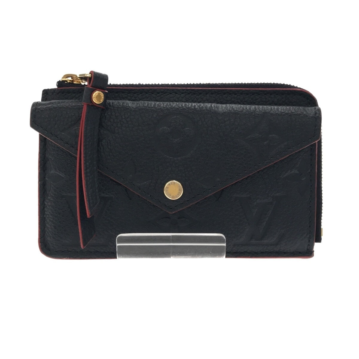 Louis Vuitton Porto Cartrecto Verso Coin Case Marine Rouge Monogram