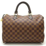 Louis Vuitton Damier Speedy 30 Handbag Ebene