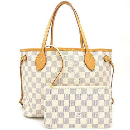 Louis Vuitton Damier Azur Neverfull PM Tote Bag