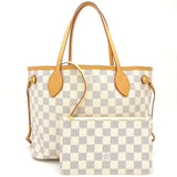 Louis Vuitton Damier Azur Neverfull PM Tote Bag