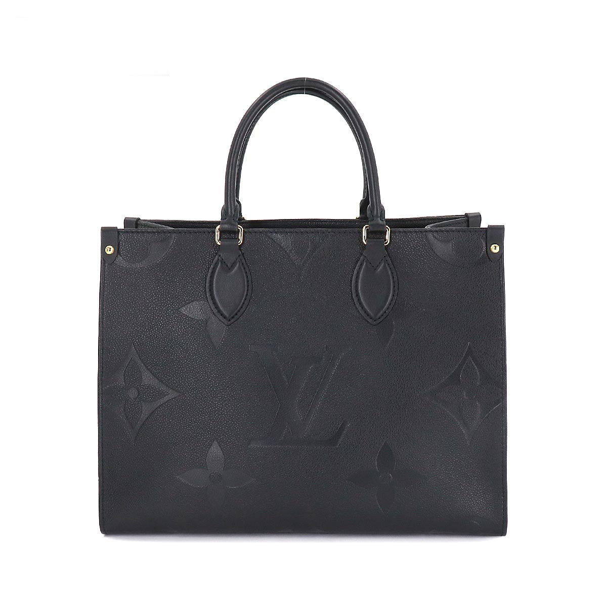 Louis Vuitton Monogram Implant Onthego MM 2 Way Tote Shoulder Bag Rfid Noir