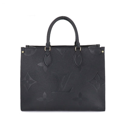 Louis Vuitton Monogram Implant Onthego MM 2 Way Tote Shoulder Bag Rfid Noir