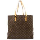 Louis Vuitton Monogram Cavalto Tote Bag Brown
