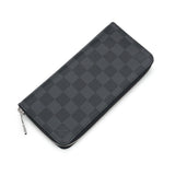 Louis Vuitton Zippy Wallet Vertical Damier Graphite Black Gray