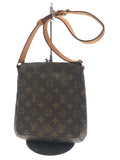 Louis Vuitton M tte Salsa Long Shoulder Monogram Canvas PVC Brown