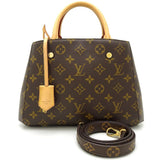 Louis Vuitton Monogram Montaigne BB 2Way Bag Brown