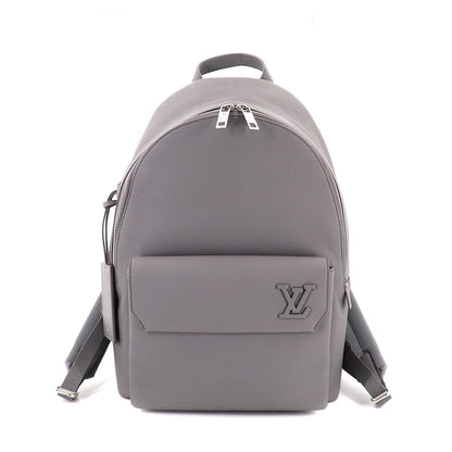 Louis Vuitton Aerogram Takeoff Backpack Rucksack Leather Gray