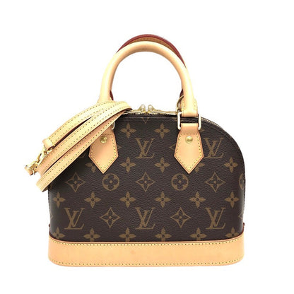 Louis Vuitton Alma BB Shoulder Bag Monogram Canvas Brown