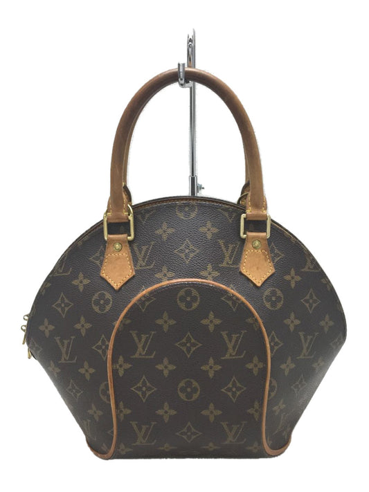 Louis Vuitton Ellipse PM Hand Bag Monogram Canvas PVC Brown
