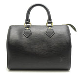 Louis Vuitton Epi Speedy 25 Noir Mini Boston Bag
