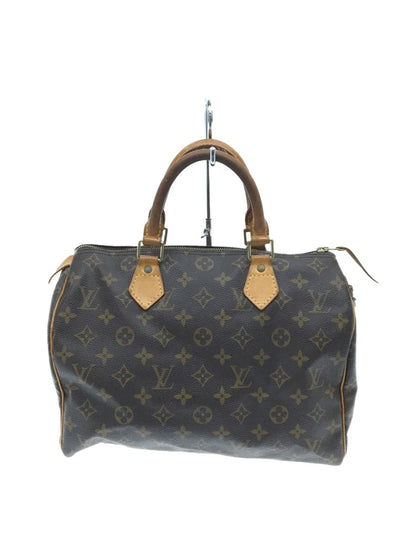 Louis Vuitton Speedy 30 Hand Bag Monogram PVC Brown