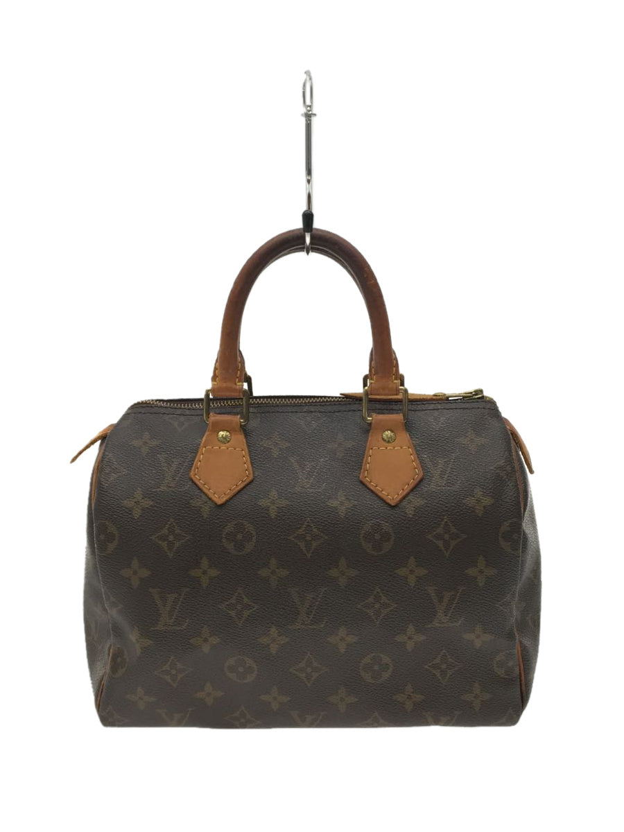 Louis Vuitton Speedy 25 Hand Bag Monogram PVC Brown
