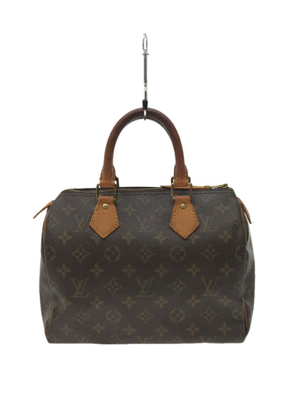 Louis Vuitton Speedy 25 Hand Bag Monogram PVC Brown