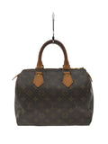 Louis Vuitton Speedy 25 Hand Bag Monogram PVC Brown
