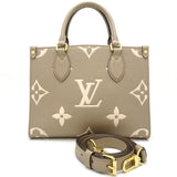 Louis Vuitton Onthego PM Shoulder Bag Monogram Tourtrell Creme