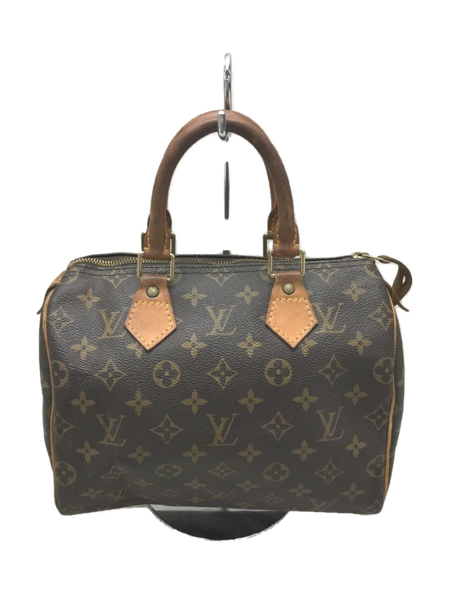 Louis Vuitton Speedy 25 Hand Bag Monogram PVC Brown