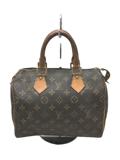 Louis Vuitton Speedy 25 Hand Bag Monogram PVC Brown