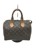 Louis Vuitton Speedy 25 Hand Bag Monogram PVC Brown