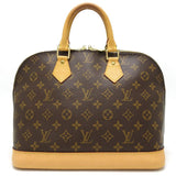 Louis Vuitton Monogram Alma Handbag Brown