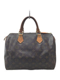 Louis Vuitton Speedy 30 Hand Bag Monogram Canvas PVC Brown