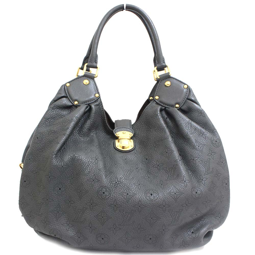 Louis Vuitton Mahina XL Shoulder Bag Gray Monogram
