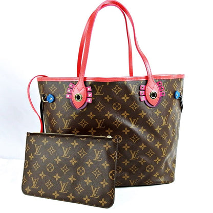 Louis Vuitton Monogram Neverfull MM Totem Tote Bag