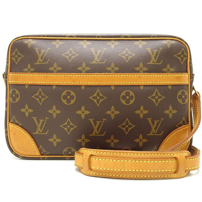 Louis Vuitton Monogram Shoulder Bag Brown